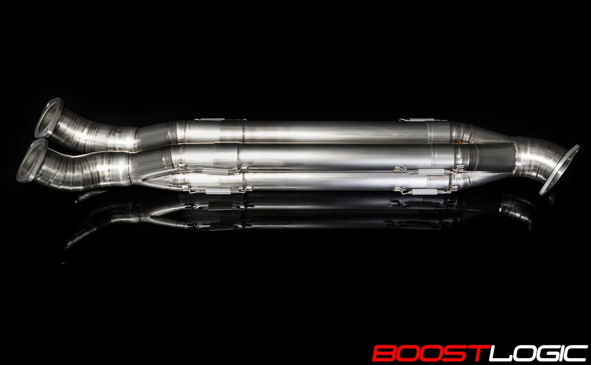 Boost Logic Formula Series Quadzilla Titanium Midpipe Nissan R35 GTR 09+ — foto 1 de 7