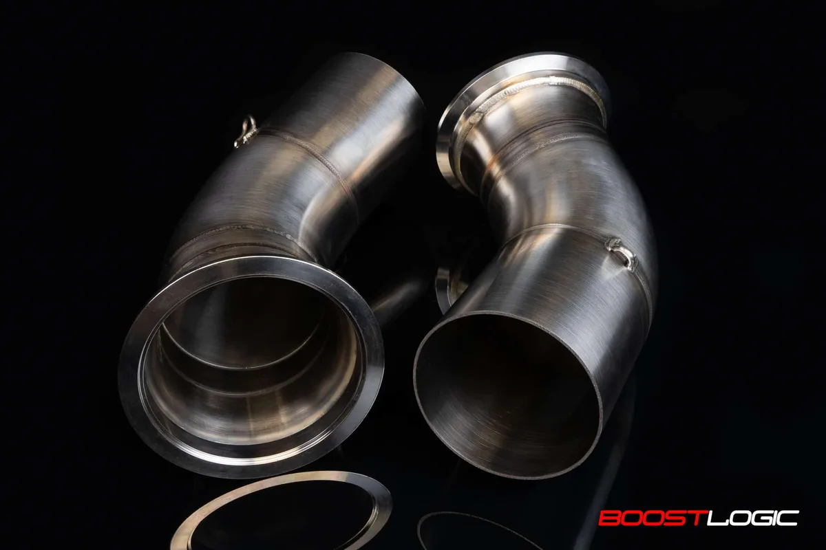 Boost Logic 4″ Link Pipe V-Band To 4″ Formula Exhaust (Race Midpipe) — foto 1 de 3