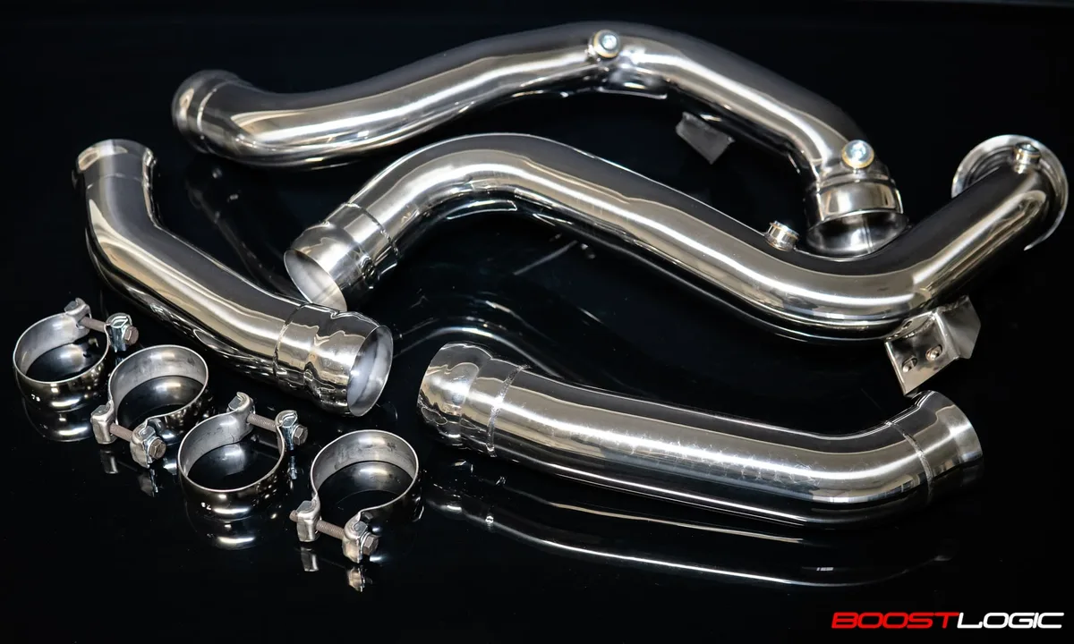 Boost Logic Mercedes C63 4.0T Downpipes